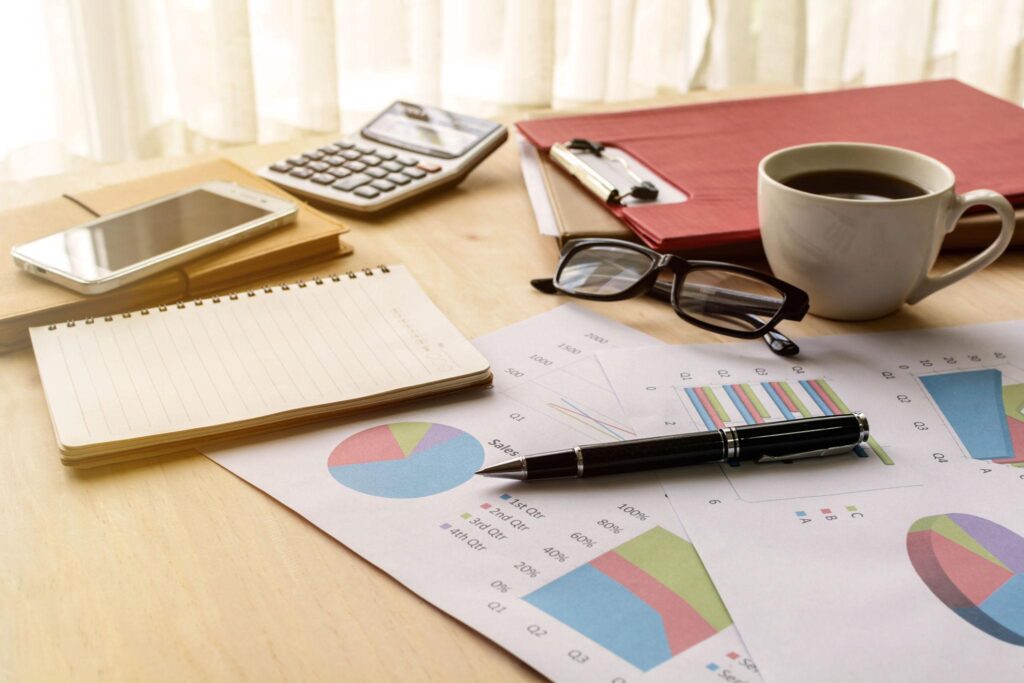 Financial reports and analytics
