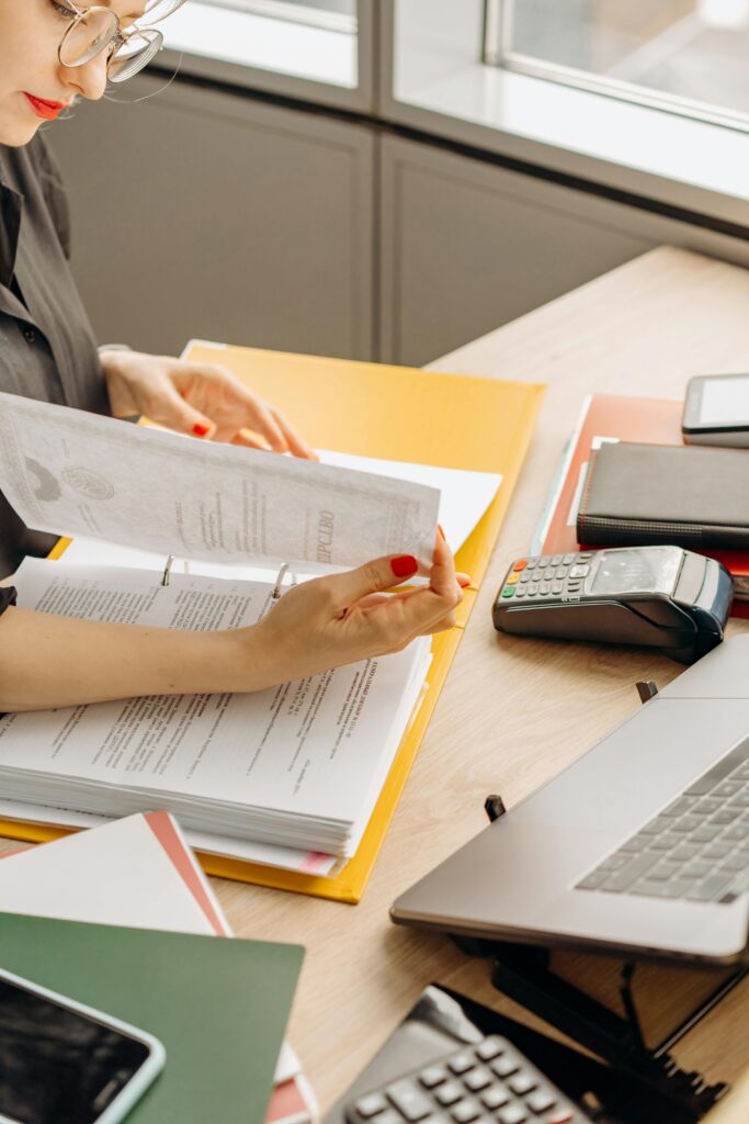 Financial document review