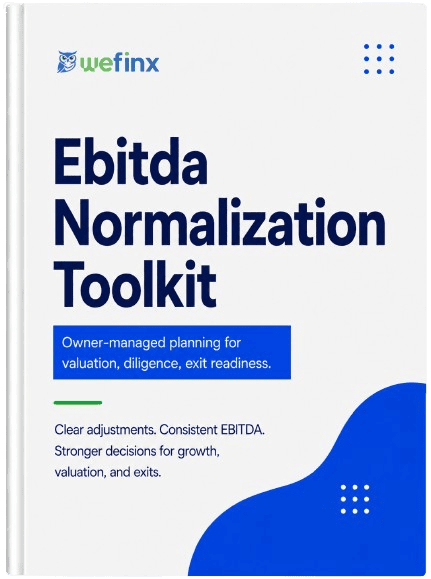 Ebitda normalization Toolkit